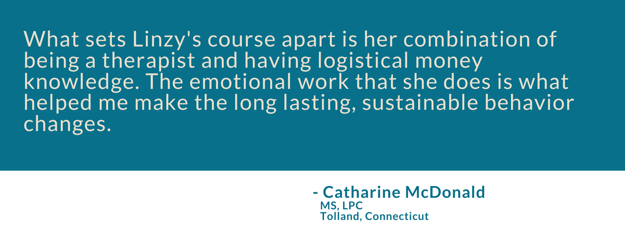 Catharine Testimonials Vacation Opt In (6 × 3 in)