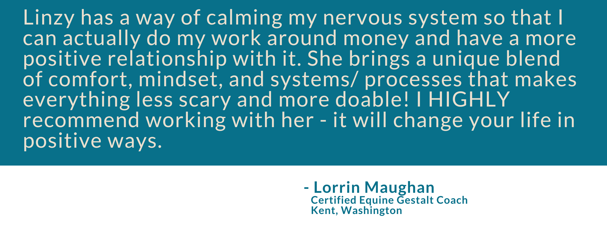 Lorrin Testimonials Vacation Opt In (6 × 3 in)