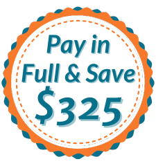 Pay in Full & Save $325