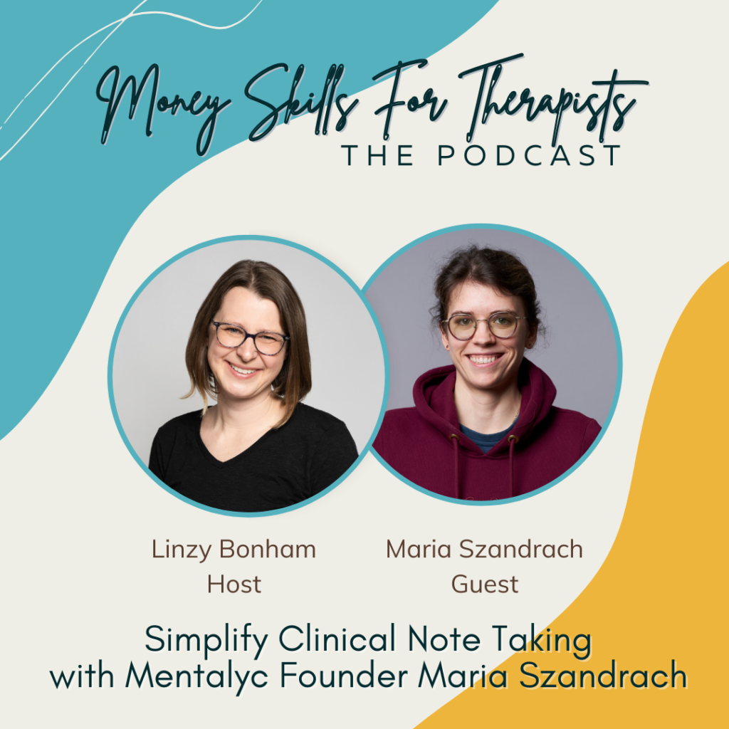 Episode Cover Image for Simplify Clinical Note Taking with Mentalyc Founder Maria Szandrach