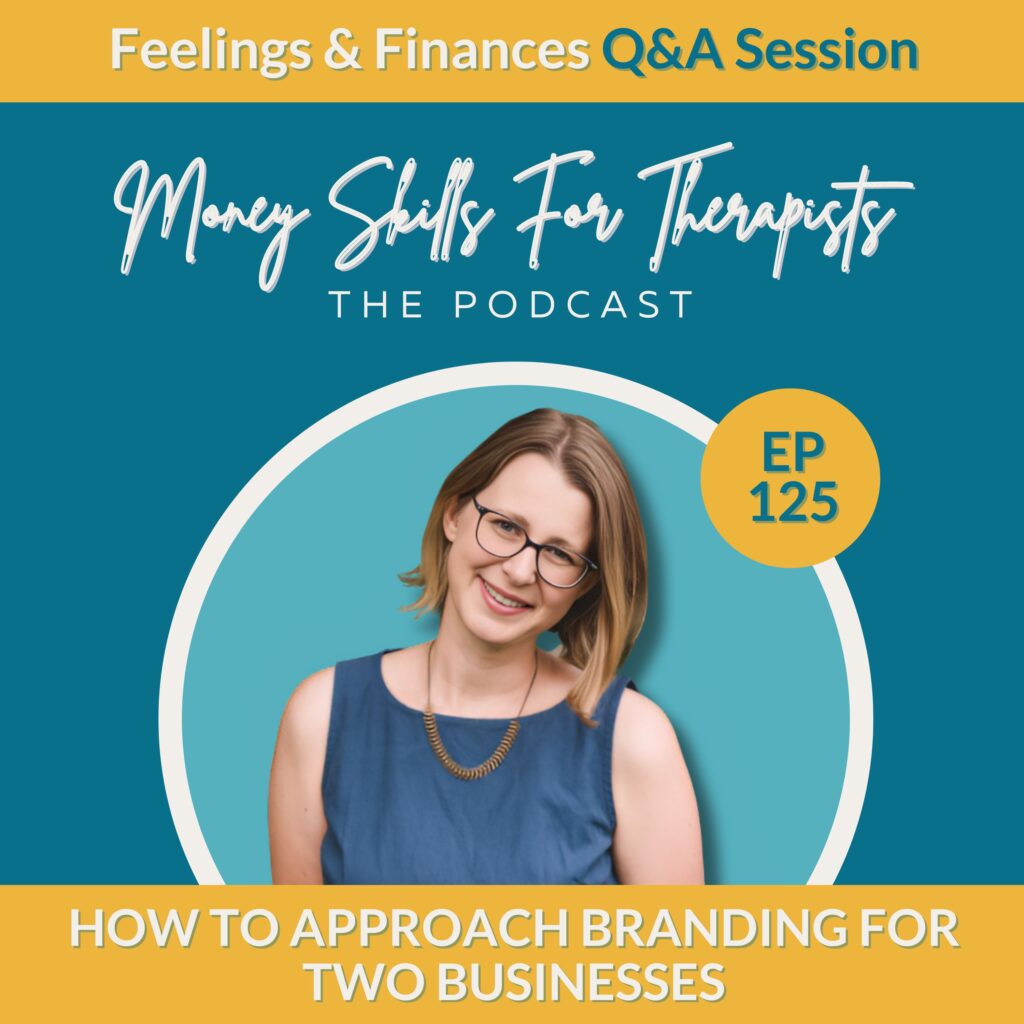 How to Approach Branding for Two Businesses Episode Cover Image